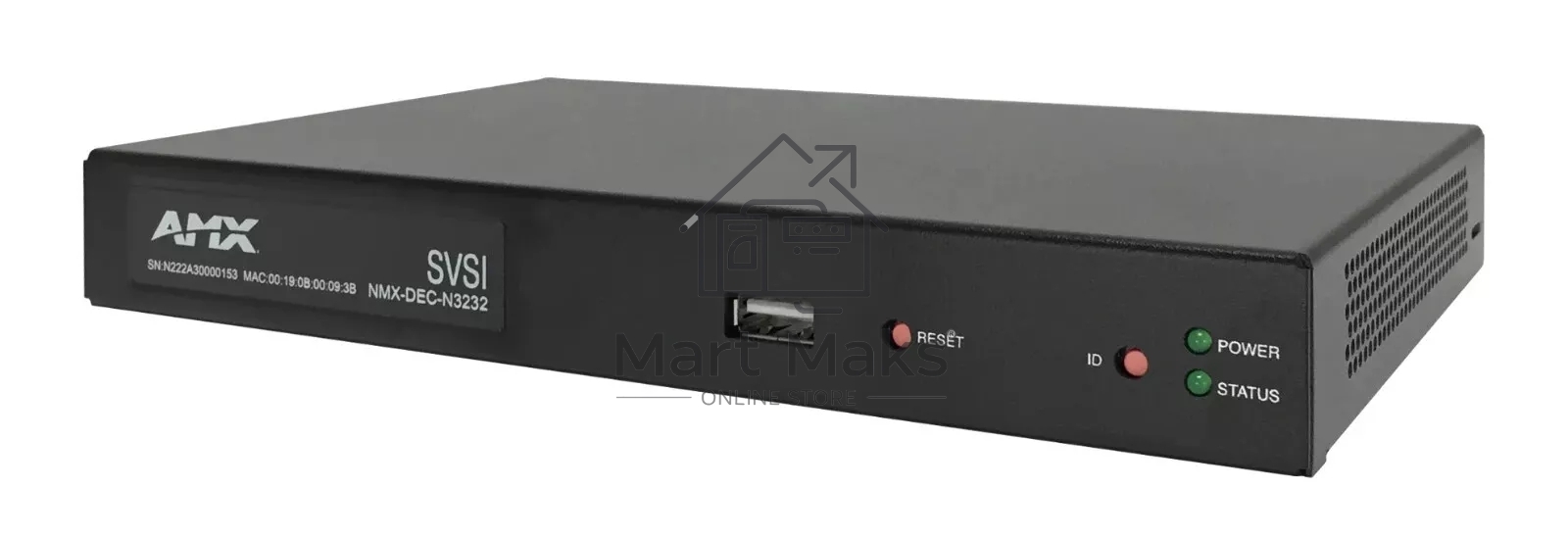 Декодер/приемник сигнала HDMI over IP, H.264 AMX NMX-DEC-N3232