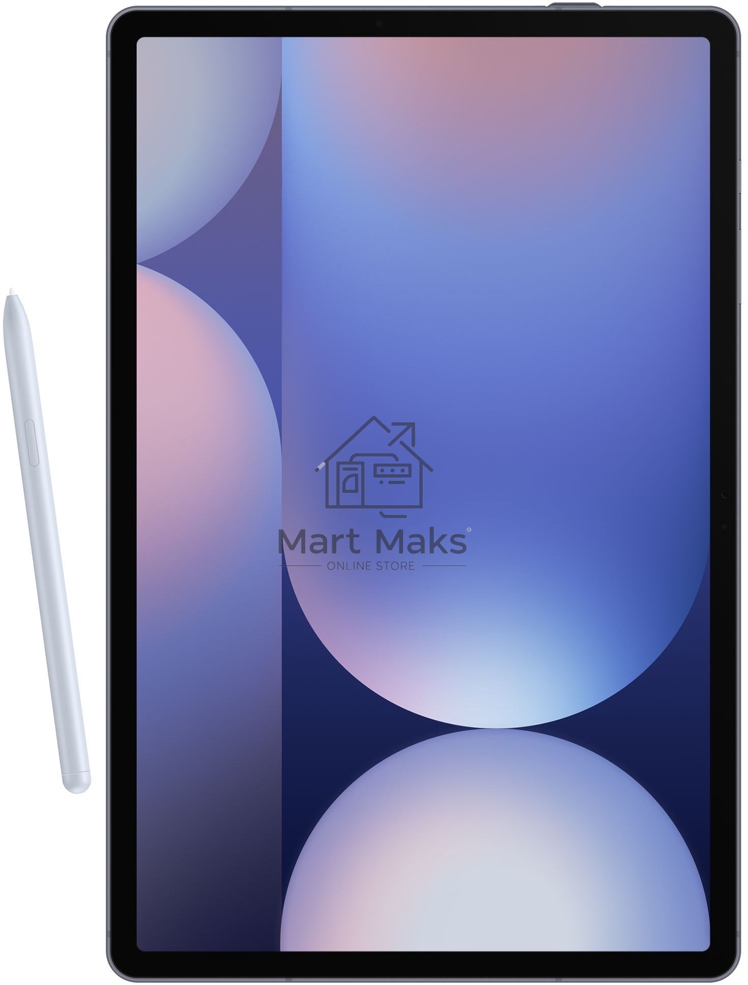 Чехол Samsung для Samsung Galaxy Tab S9+/S9 FE+ EF-BX810PLEGRU поликарбонат/полиуретан голубой