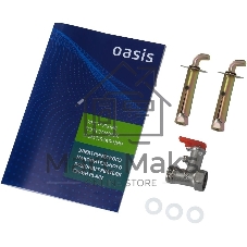 Водонагреватель электрический Oasis 30А серый, накопительный, 30 л, 2 кВт