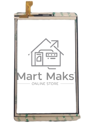 Сенсорное стекло (тачскрин) для BQ-8067L Hornet Plus, черное