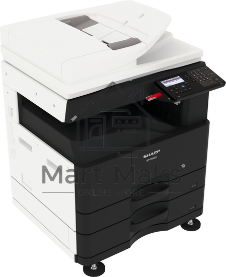 МФУ лазерный Sharp BP-20M31T, А3, ч/б, печ. до 31 стр./мин., 600 x 600 dpi, Ethernet, USB