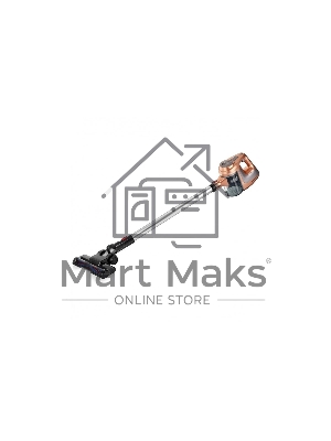 Пылесос вертикальный BRAYER BR4261 бежевый, питание от аккумулятора, 80 Вт, уборка сухая, пылесборник 1 л, работа от АКБ max 35 мин