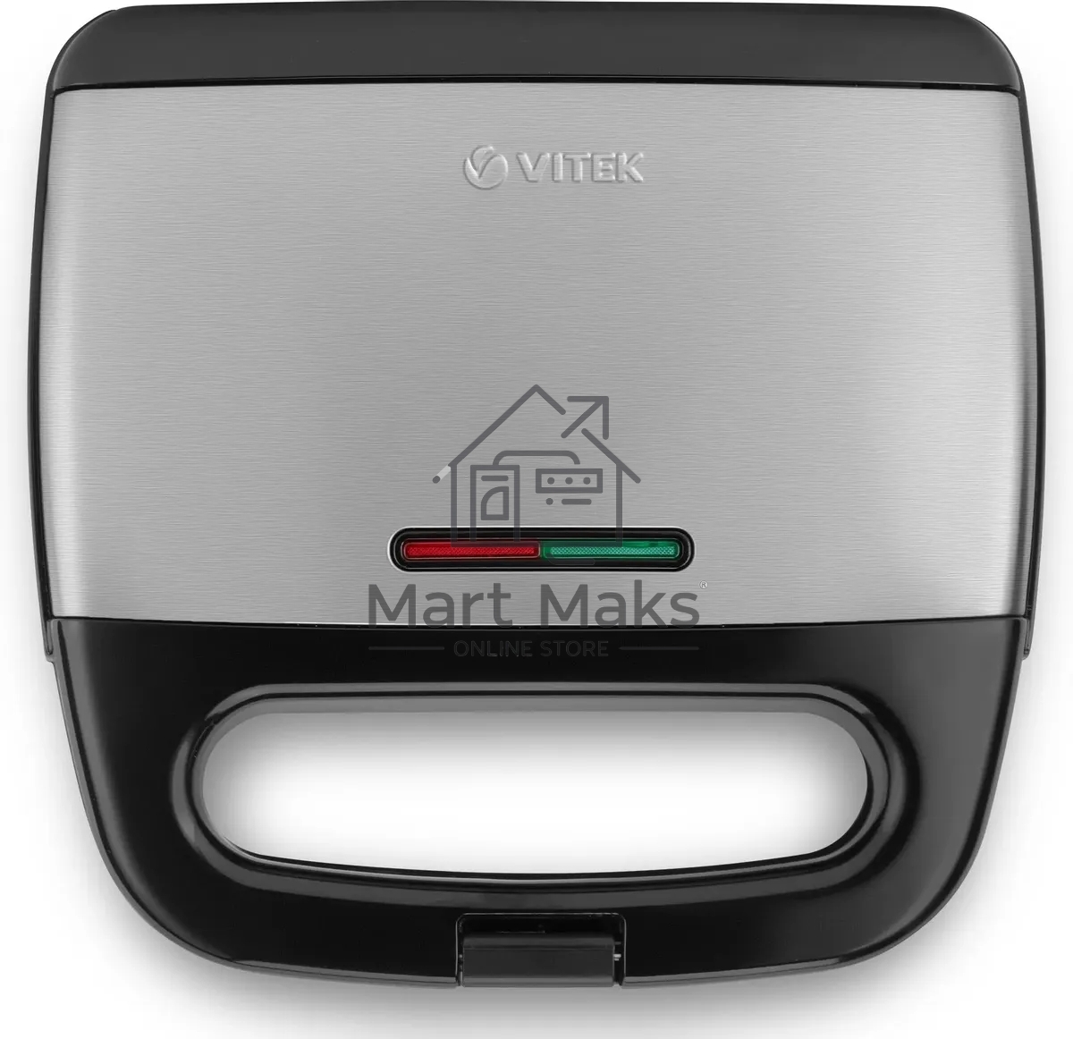 Сэндвичница Vitek VT-7147(MC) 750 вт, серебристый