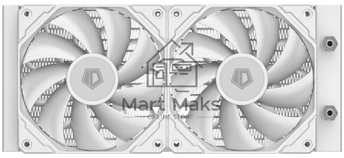 Система водяного охлаждения ID-Cooling FX240 Pro белый 120мм алюминий+медь 1800rpm 35.2db 4-pin 300W