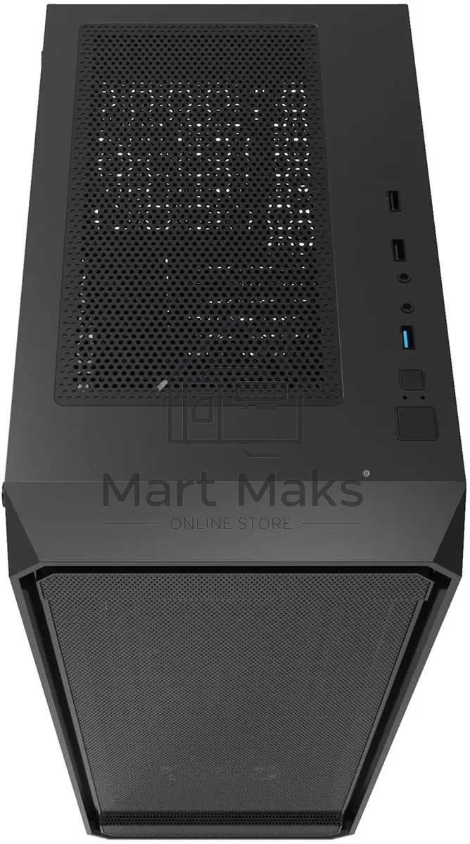 Компьютерный корпус Bloody BD-CC114 черный без БП ATX 8x120mm 1xUSB2.0 1xUSB3.0 audio bott PSU