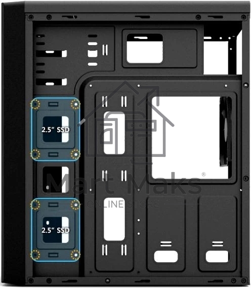 Компьютерный корпус Zalman ZM-T6 черный без БП ATX 1xUSB2.0 1xUSB3.0 audio bott PSU