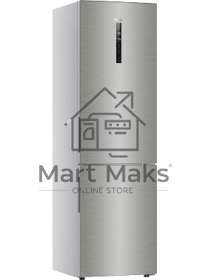 Холодильник Haier C2F637CFMVU1 серебристый двухкамерный 278/108л морозилка снизу, No Frost