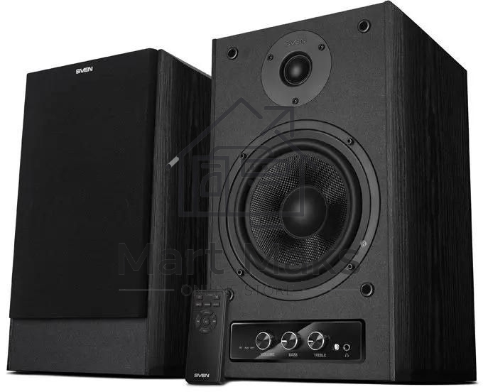 Акустическая система SVEN АС MC-30, черный (200 Вт, Bluetooth, пульт, Optical)