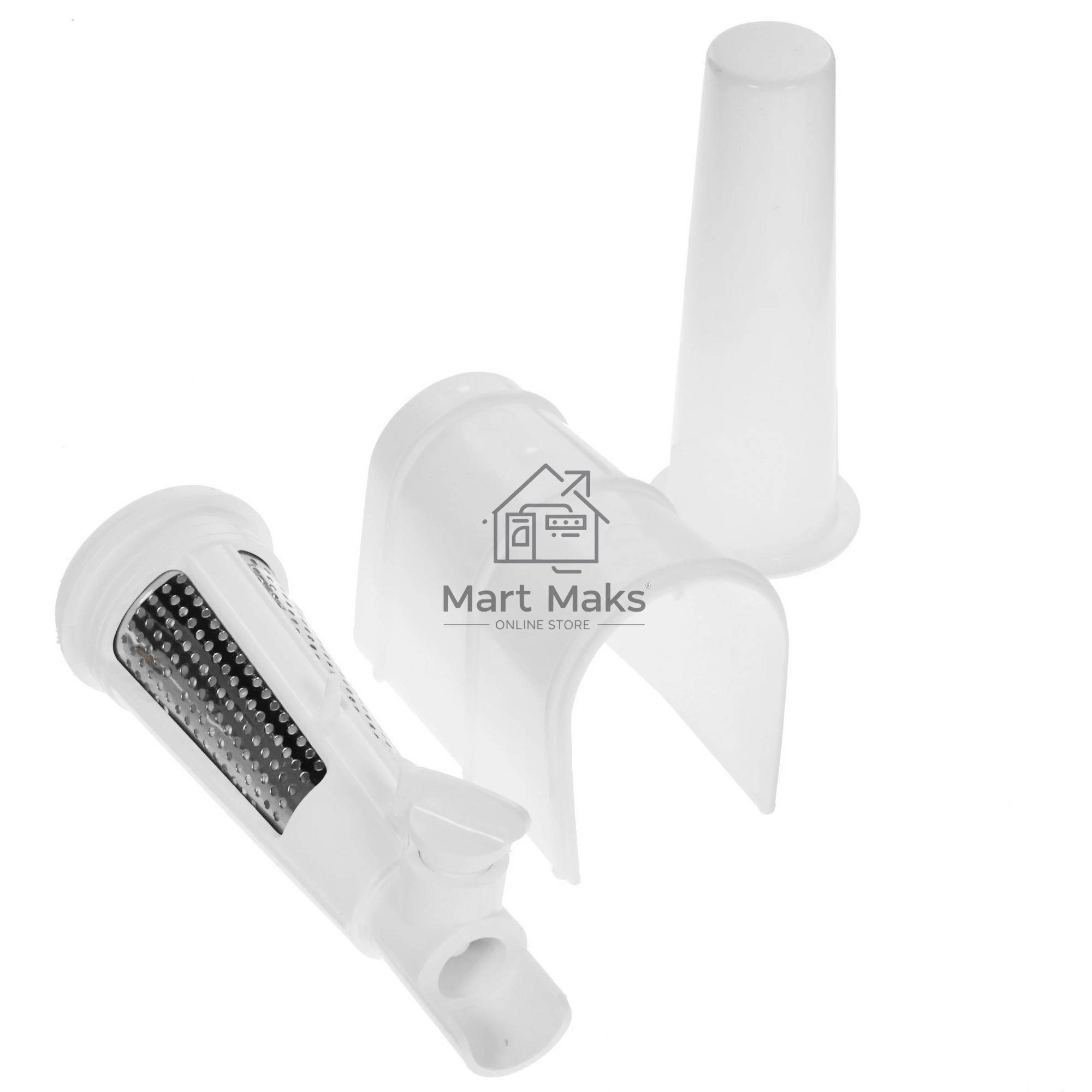 Мясорубка электрическая Ротор Экстра-Р ЭМШ 35/250-2 белый, 1500 Вт, 0.6 кг/мин, реверс, насадки - 2