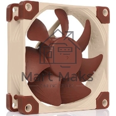 Вентилятор корпусной Noctua NF-A8 5V PWM, 80 мм, 450-2200 об/мин, 17.7 дБ, 4 pin PWM, без подсветки