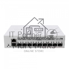 Коммутатор MikroTik CRS310-1G-5S-4S+IN, 1×1 Гбит/с LAN + 5×1 Гбит/с SFP + 4×10 Гбит/с SFP+, управляемый