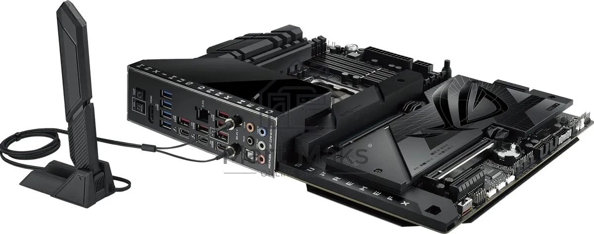 Материнская плата ASUS ROG MAXIMUS Z790 DARK HERO, LGA 1700, Intel Z790, 4xDDR5, 4xSATA, 5xM.2, 1xPCIe 5.0 x8, 1xPCIe 5.0 x16, 1xHDMI, 2xUSB-C 3.2 Gen 2, 1x 2.5Gb LAN, 4xUSB-A 3.2 Gen 1, 5xUSB-A 3.2 Gen 2, 5x3.5 мм, 7.1, Standard-ATX