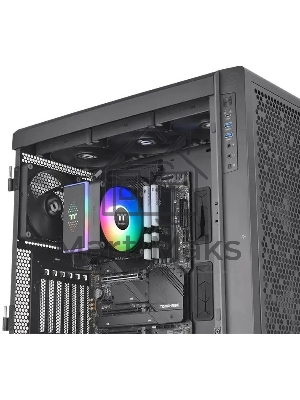 Устройство охлаждения (кулер) Thermaltake Astria 400 ARGB Soc-AM5/AM4/1151/1200/1700 черный 4-pin 26.8dB Al 230W Ret (CL-P120-CA12SW-A)