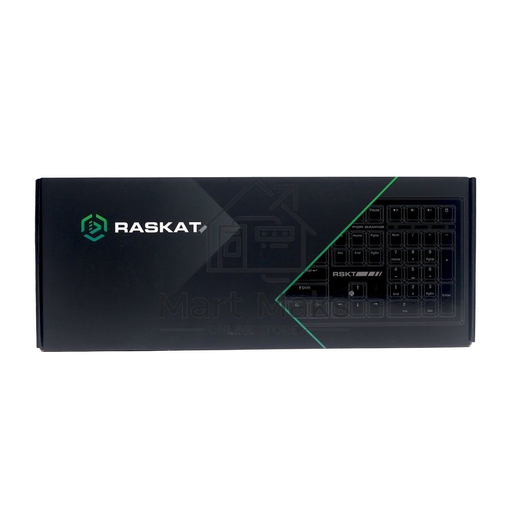 Клавиатура Raskat KM002 GRAY проводная, USB, серый