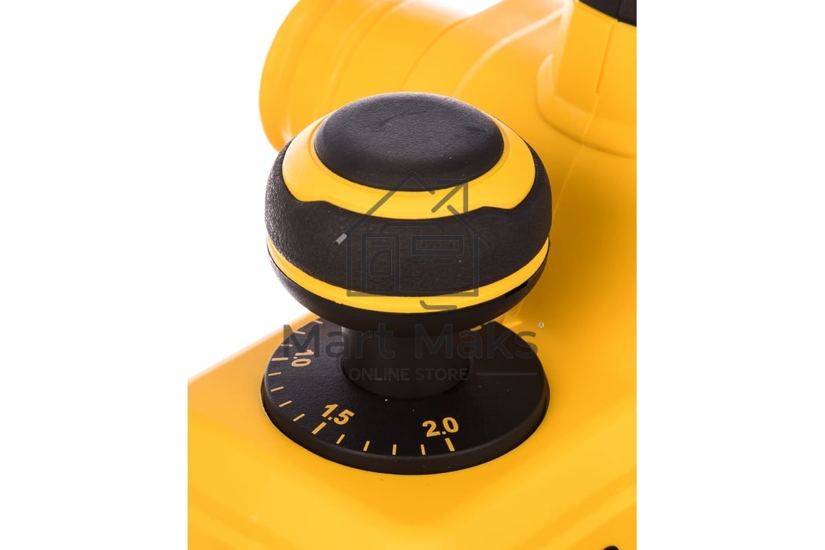 Аккумуляторный бесщеточный рубанок XR DeWalt DCP580N-XJ черный/желтый