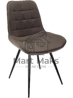 Стул для дома Бюрократ CH-K2_4 комплект 4шт коричневый Holland 74 металл черный на ножках (CH-K2_1/HL74_4)