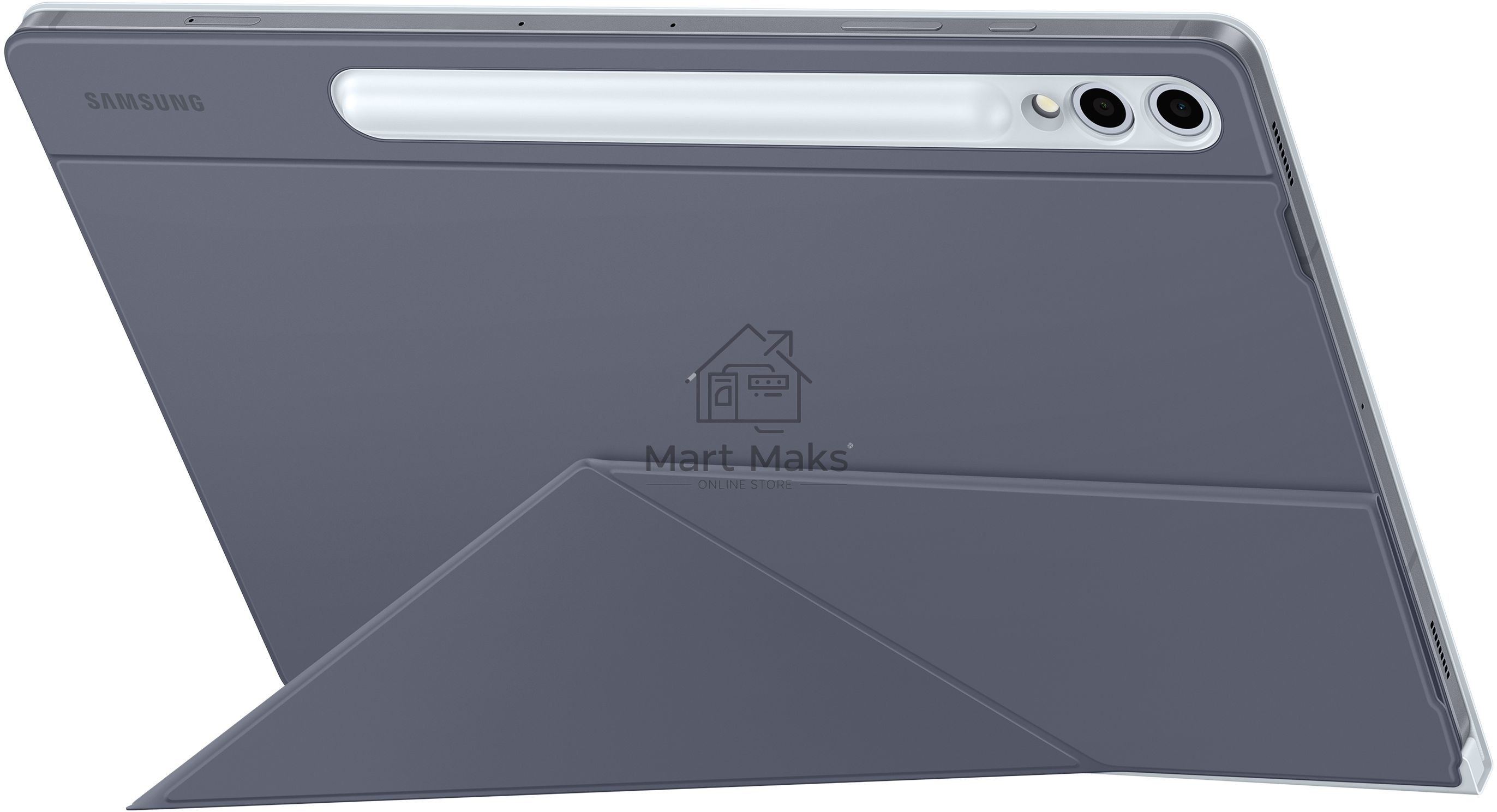 Чехол Samsung для Samsung Galaxy Tab S9+/S9 FE+ EF-BX810PLEGRU поликарбонат/полиуретан голубой