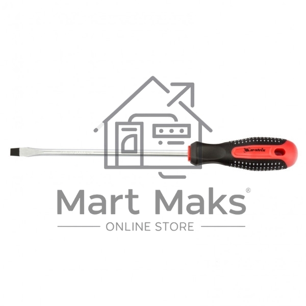 Отвертка Matrix Fusion 11426 SL8,0 х 200 мм, CrV, 3-х компонентная рукоятка 