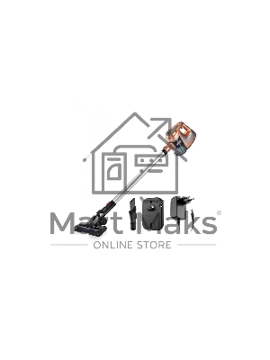 Пылесос вертикальный BRAYER BR4261 бежевый, питание от аккумулятора, 80 Вт, уборка сухая, пылесборник 1 л, работа от АКБ max 35 мин