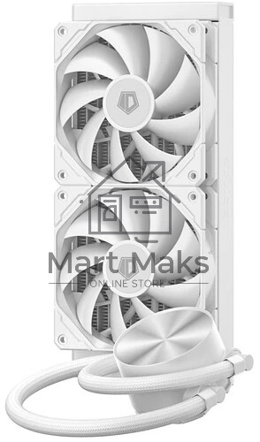 Система водяного охлаждения ID-Cooling FX240 Pro белый 120мм алюминий+медь 1800rpm 35.2db 4-pin 300W