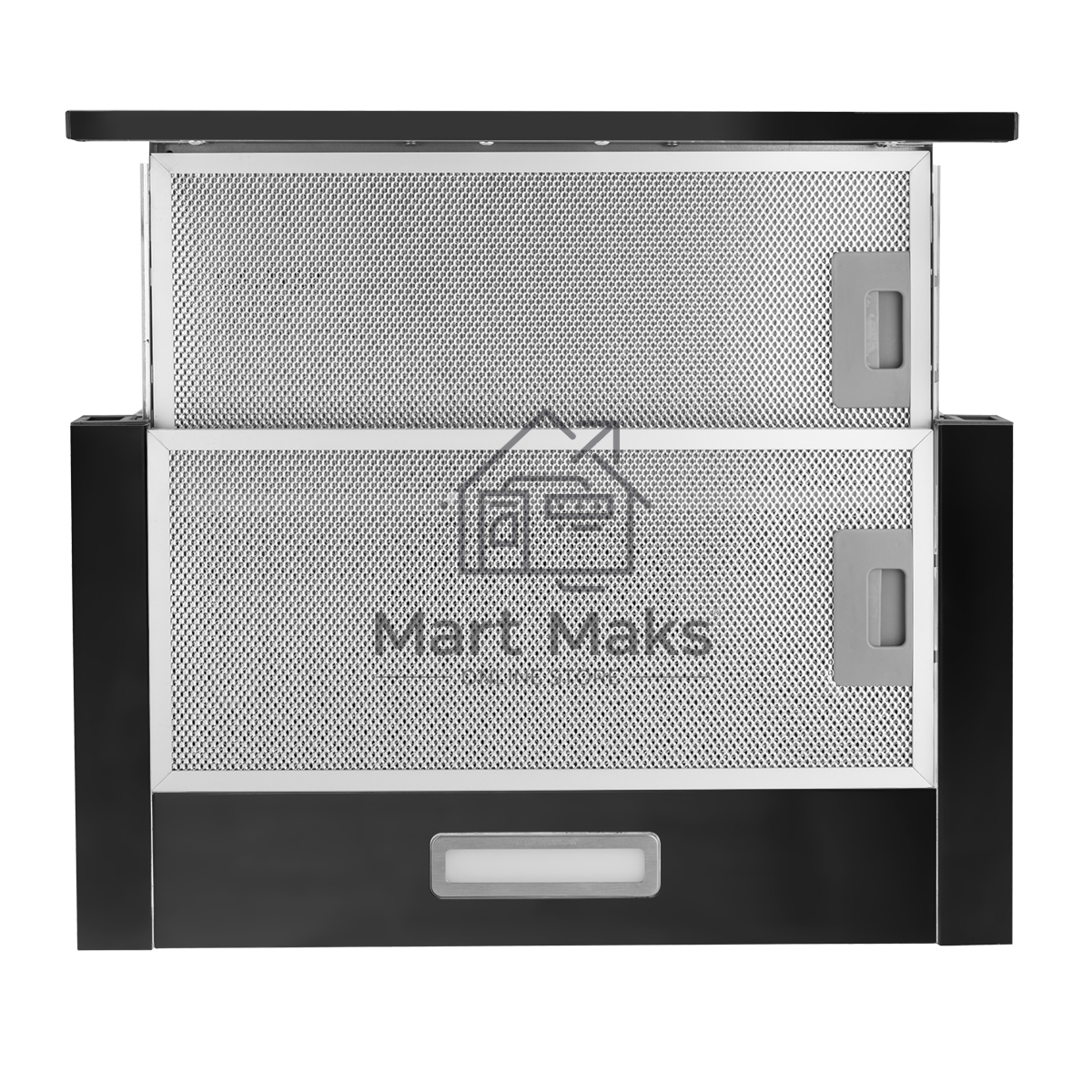 Вытяжка встраиваемая Centek CT-1840-50 черный, 50 см, 600 куб. м/ч, 52 дБ