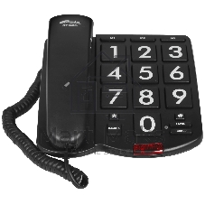 Телефон проводной Ritmix RT-520 черный