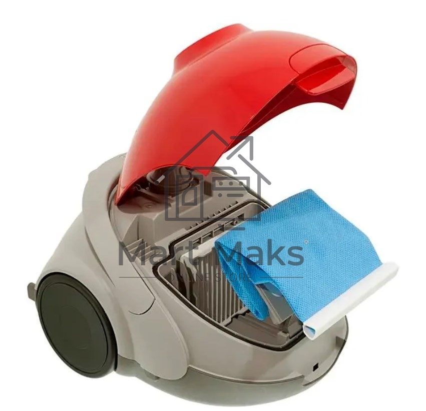 Пылесос Samsung VCC5251V3R 1800Вт, красный 410/1800 Вт, уборка сухая, пылесборник мешок, контейнер 2л