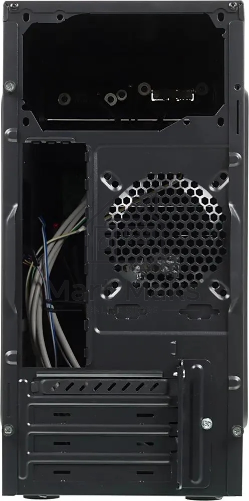 Компьютерный корпус Accord ACC-B022 черный без БП mATX 1x80mm 1x92mm 2x120mm 4xUSB2.0 audio