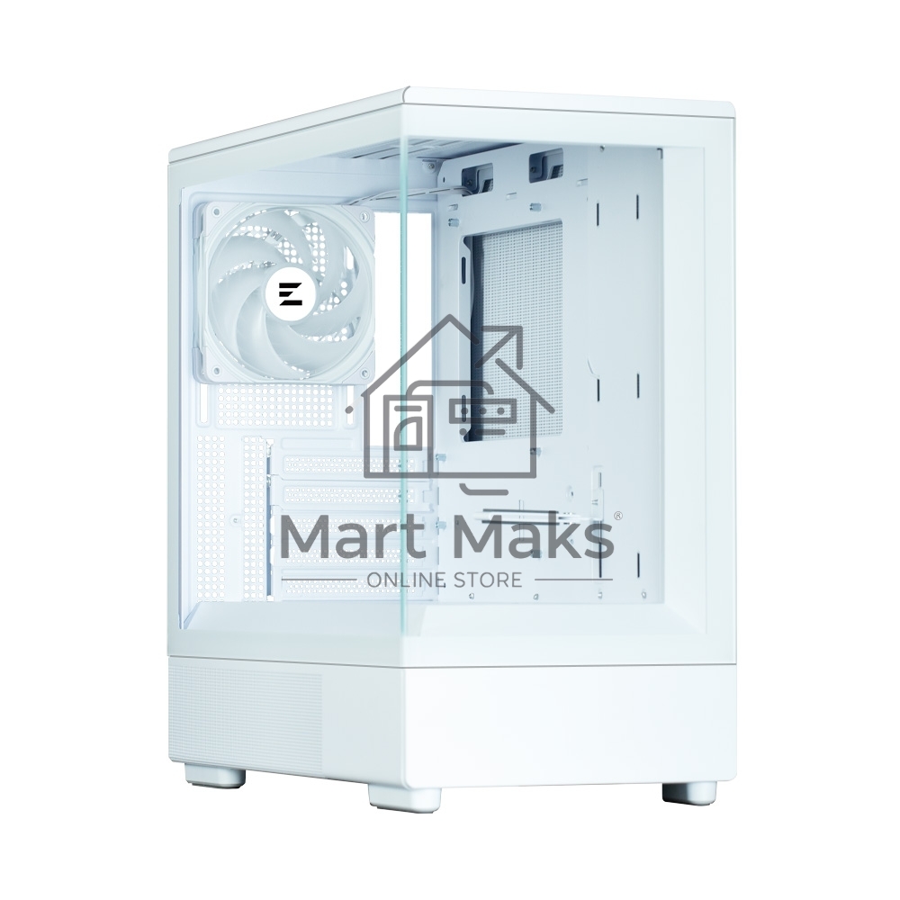 Компьютерный корпус ZALMAN P10, MATX, WHITE, WINDOW, 2x3.5