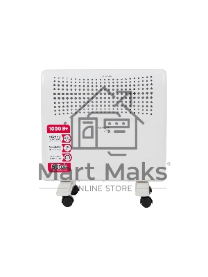 Конвектор электрический Engy Energo EN-1000E белый, 1000 Вт, 15 м2, термостат