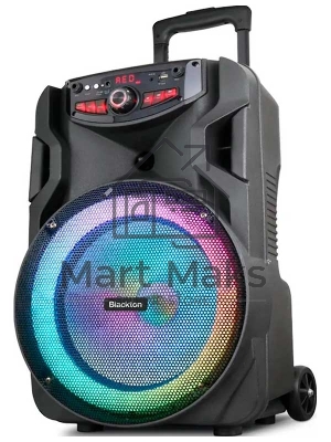 Портативная акустика Blackton Bt PBS2113 черный Мощность RMS 40 Вт Bluetooth