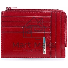 Чехол для кредитных карт Piquadro Blue Square PU1243B2R/R красный натур.кожа