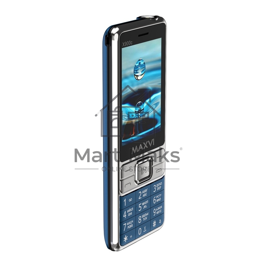 Мобильный телефон Maxvi X900c маренго