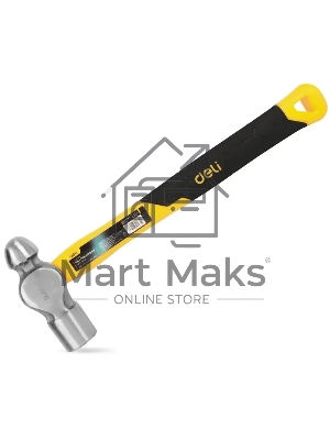 Рихтовочный молоток Deli DL443016 450 гр Фибергласовая рукоять