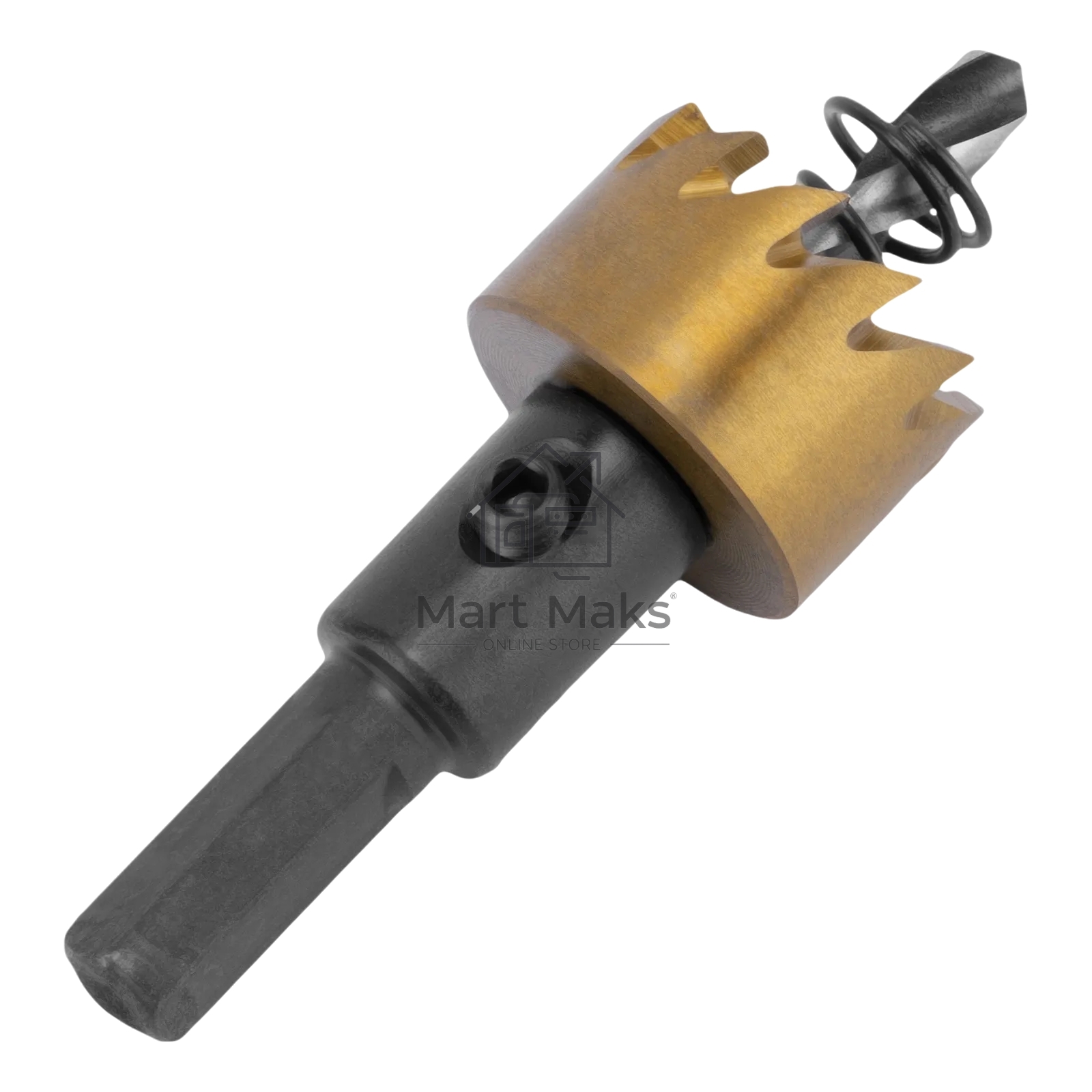 Коронка по металлу Denzel HSS, 22 мм, нитридтитановое покрытие