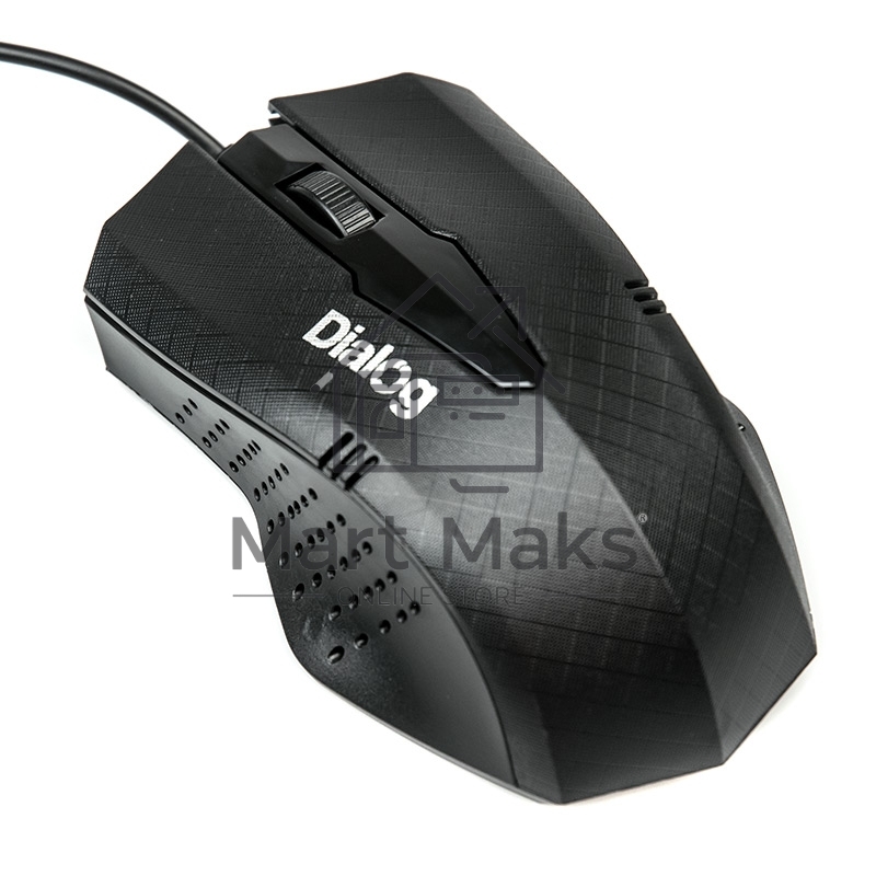 Мышь проводная Dialog Pointer MOP-09U черный, 800 dpi, USB, кнопки - 3
