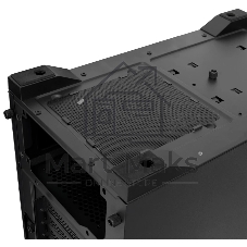 Компьютерный корпус HSPD M520, Mesh Mid Tower, черный, slide TG, 0.45 SPCC, 4x120мм ARGb ATX, mATX, mITX 160/330/184мм 2x2.5