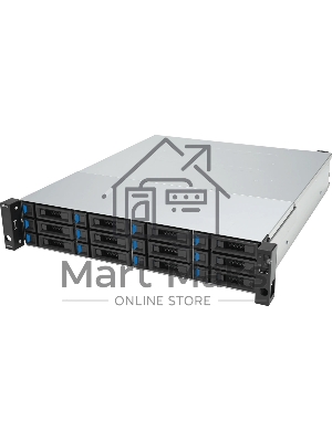 Серверная платформа ASUS VS320D-RS12-D1712154Z, 2U, Intel Xeon 64-bit 4-core, 4x DDR4 ECC DIMM, 12 x 2.5