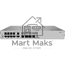 Коммутатор Huawei S310S-10PN4JX, 8×1 Гбит/с (6×PoE+) + 2×2,5 Гбит/с PoE+ + 2×2,5 Гбит/с SFP + 2×10 Гбит/с SFP+, управляемый