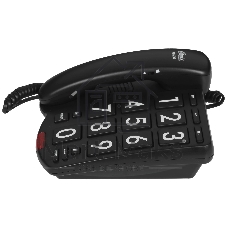Телефон проводной Ritmix RT-520 черный