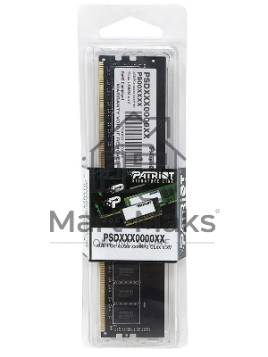 Оперативная память Patriot Signature, DDR4, 8Gb (1x8 GB), 3200 MHz, CL22, DIMM