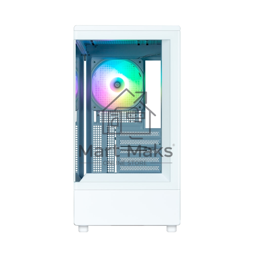 Компьютерный корпус ZALMAN P10, MATX, WHITE, WINDOW, 2x3.5