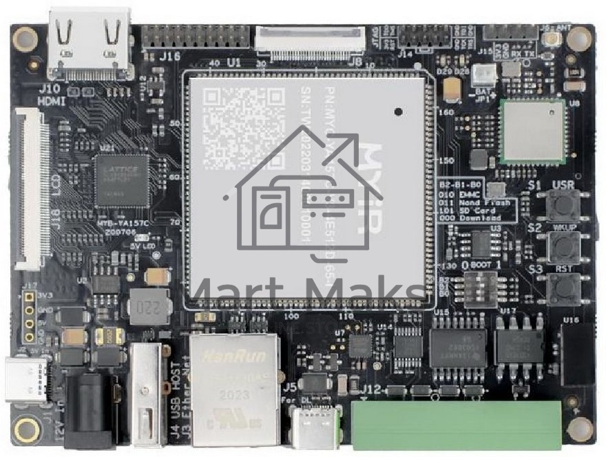 Плата разработки Myir MYD-YA157C-V3-4E512D-65-I