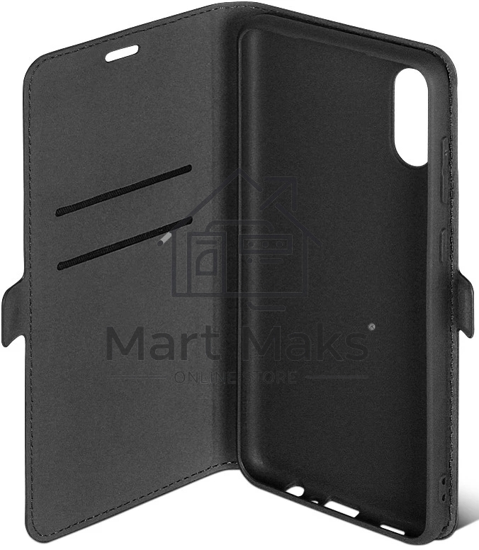 Чехол (флип-кейс) DF sFlip-85 для Samsung Galaxy A02 черный