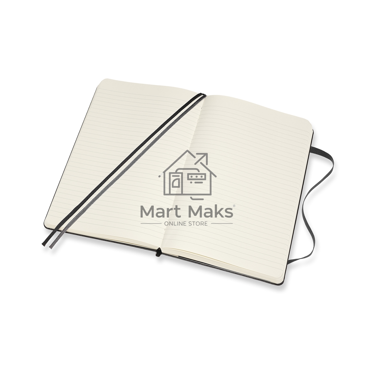 Блокнот Moleskine CLASSIC EXPENDED QP060EXP Large 130х210мм, 400 страниц, линейка, твердая обложка, черный