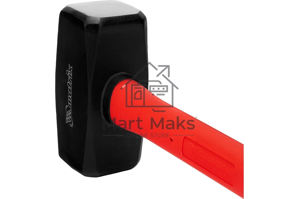 Кувалда Matrix 10977 5 кг, фибергласовая обрезиненная рукоятка 600 мм