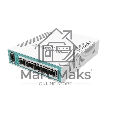 Коммутатор MikroTik CRS106-1C-5S, 1×1 Гбит/с Комбо (RJ45/SFP) + 5×1 Гбит/с SFP, управляемый