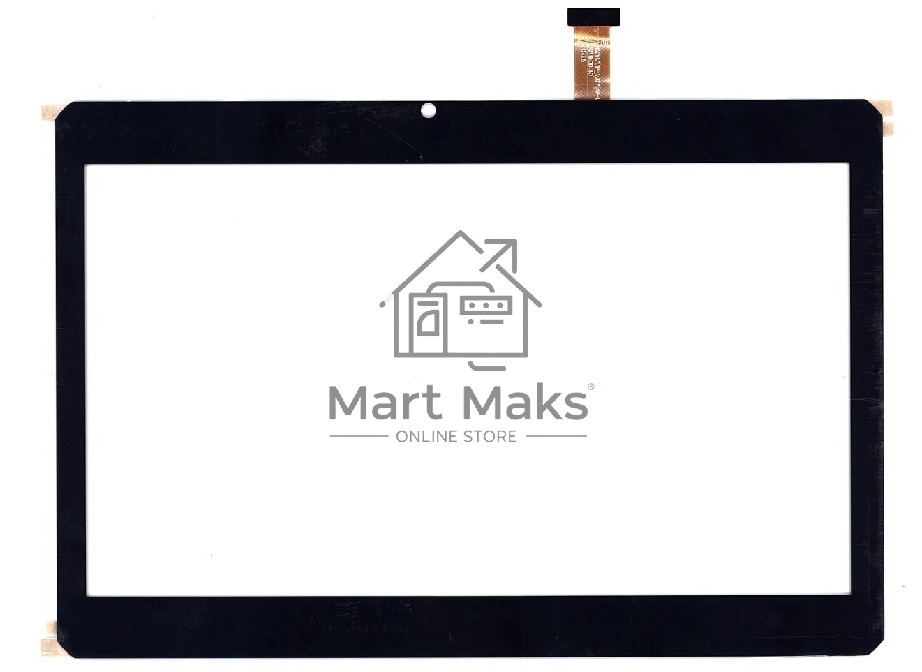 Сенсорное стекло (тачскрин) для Prestigio Grace 5588 4G, черное