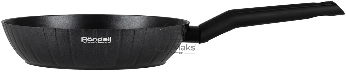 Сковорода Rondell Vero RDA-1493, 24см, без крышки, серый