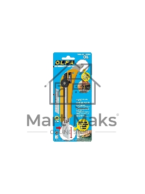 Канцелярский нож OLFA OL-OL пластик нерж.сталь 1.8см
